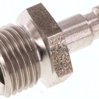 Kupplungsstecker (NW2,7) G 1/8"(AG), Edelstahl