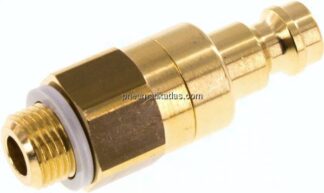 Kupplungsstecker (NW5) G 1/8"(AG), Messing