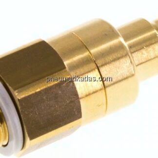 Kupplungsstecker (NW5) G 1/8"(AG), Messing