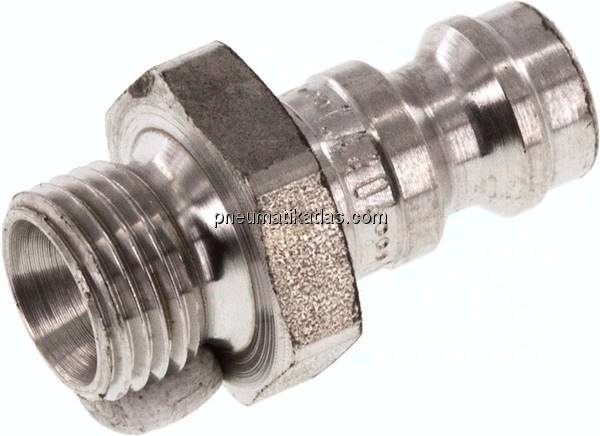 Kupplungsstecker (NW5) G 1/8"(AG), 1.4404