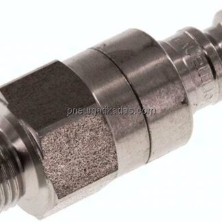 Kupplungsstecker (NW5) G 1/8"(AG), Edelstahl