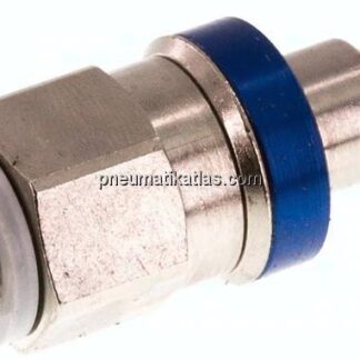 Kupplungsstecker (NW5) G 1/8"(AG), Messing vernickelt