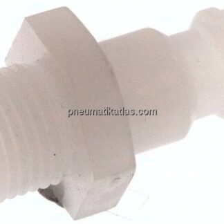 Kupplungsstecker (NW5) G 1/8", PVDF