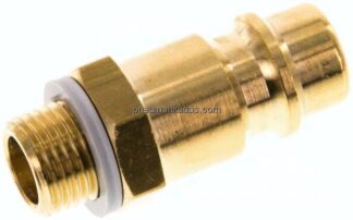 Kupplungsstecker (NW7,2) G 1/8"(AG), Messing