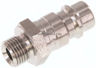 Kupplungsstecker (NW7,2) G 1/8"(AG), Edelstahl