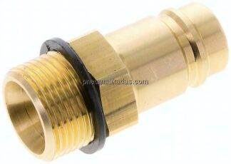Kupplungsstecker (NW15) G 3/4"(AG), Messing