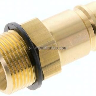 Kupplungsstecker (NW15) G 3/4"(AG), Messing