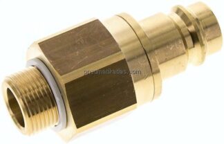 Kupplungsstecker (NW19) G 3/4"(AG), Messing