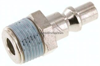 Kupplungsstecker (ARO/ORION) R 3/8"(AG), Stahl gehärtet & vernickelt