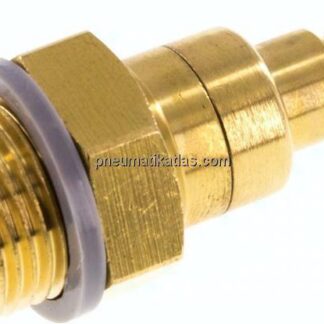 Kupplungsstecker (NW5) G 3/8"(AG), Messing