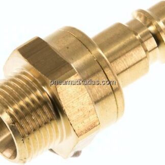 Kupplungsstecker (NW7,2) G 3/8"(AG), Messing