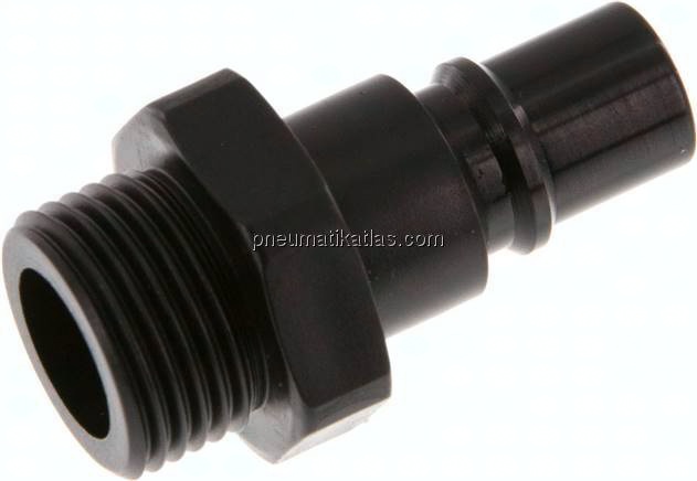 Kupplungsstecker (NW7,2) G 3/8", POM offen