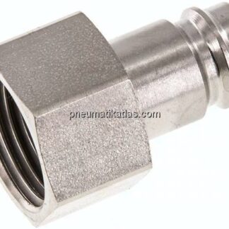 Kupplungsstecker (NW10) G 1/2"(IG), Stahl gehärtet & vernickelt
