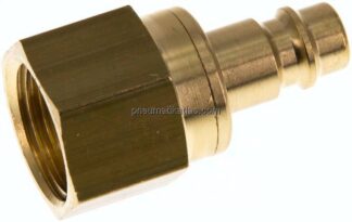 Kupplungsstecker (NW7,2) G 1/2"(IG), Messing