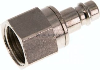 Kupplungsstecker (NW7,2) G 1/2"(IG), Messing vernickelt