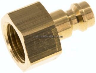 Kupplungsstecker (NW5) G 1/4"(IG), Messing
