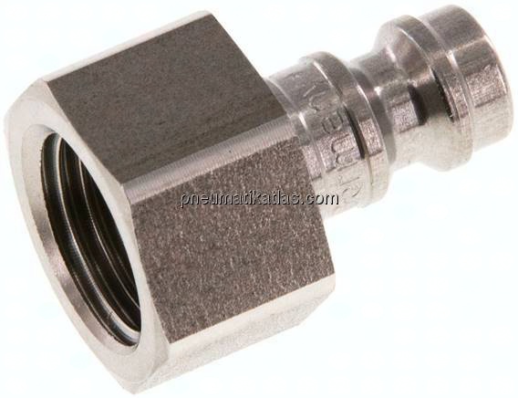 Kupplungsstecker (NW5) G 1/4"(IG), Edelstahl