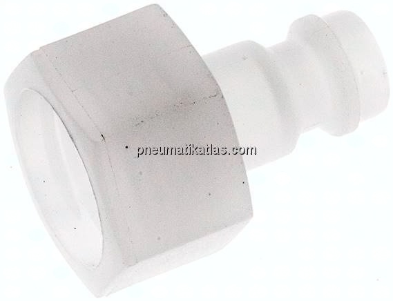 Kupplungsstecker (NW5) G 1/4", PVDF