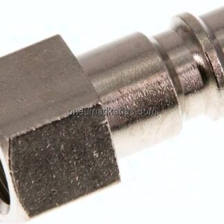 Kupplungsstecker (NW7,2) G 1/4"(IG), Messing vernickelt