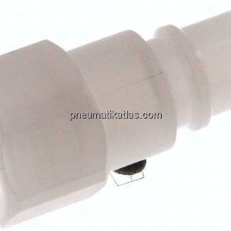 Kupplungsstecker (NW7,2) G 1/4", PVDF offen