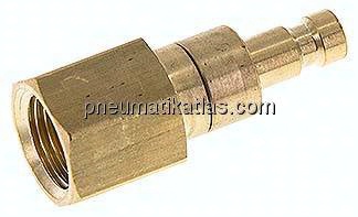 Kupplungsstecker (NW2,7) G 1/8"(IG), Messing