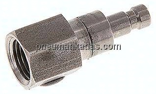 Kupplungsstecker (NW2,7) G 1/8"(IG), Edelstahl