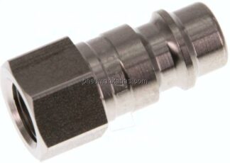 Kupplungsstecker (NW7,2) G 1/8"(IG), Edelstahl