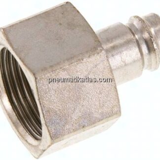 Kupplungsstecker (NW10) G 3/4"(IG), Stahl gehärtet & vernickelt