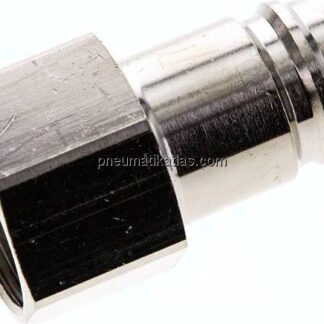 Kupplungsstecker (NW15) G 3/4"(IG), Messing vernickelt
