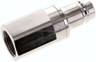 Kupplungsstecker (NW15) G 3/4"(IG), Messing vernickelt