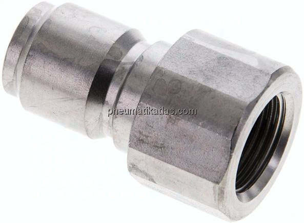 Edelstahl Kupplungsstecker für Schaumpistole G 3/8" (IG)