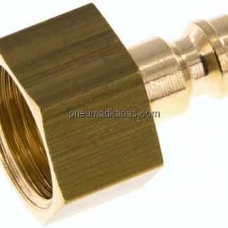 Kupplungsstecker (NW5) G 3/8"(IG), Messing