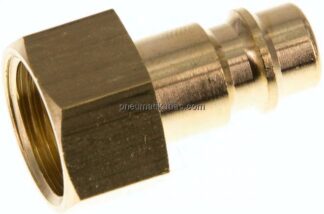 Kupplungsstecker (NW7,2) G 3/8"(IG), Messing