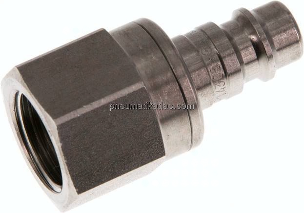 Kupplungsstecker (NW7,2) G 3/8"(IG), Edelstahl