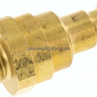 Kupplungsstecker (NW7,2) G 1/4"(AG) mit Rückschlagventil