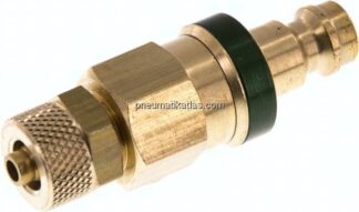 Kupplungsstecker (NW5) 6x4mm Schlauch, Messing