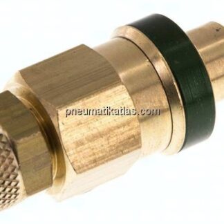 Kupplungsstecker (NW5) 6x4mm Schlauch, Messing