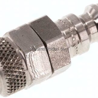 Kupplungsstecker (NW5) 6x4mm Schlauch, 1.4404