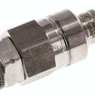 Kupplungsstecker (NW5) 6x4mm Schlauch, 1.4404