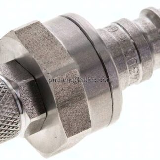Kupplungsstecker (NW7,2) 6x4mm Schlauch, Edelstahl