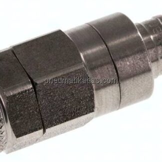 Kupplungsstecker (NW5) 8x6mm Schlauch, Edelstahl