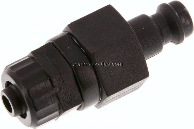 Kupplungsstecker (NW5) 8x6mm Schlauch, POM