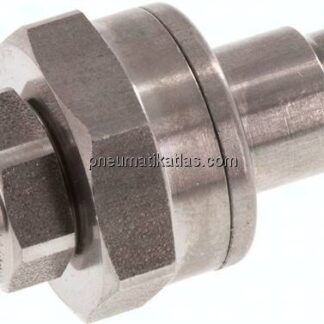 Kupplungsstecker (NW7,2) 8x6mm Schlauch, Edelstahl