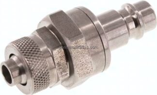 Kupplungsstecker (NW7,2) 10x8mm Schlauch, Edelstahl