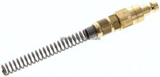 Kupplungsstecker (NW5) 6x4mm Schlauch m. Knickschutz