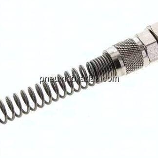 Kupplungsstecker (NW5) 6x4mm Schlauch m. Knickschutz