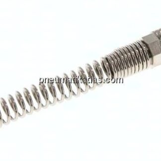 Kupplungsstecker (NW7,2) 6x4mm Schlauch m. Knickschutz