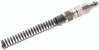 Kupplungsstecker (NW5) 8x6mm Schlauch m. Knickschutz