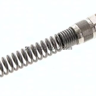 Kupplungsstecker (NW5) 8x6mm Schlauch m. Knickschutz