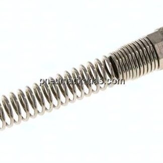 Kupplungsstecker (NW7,2) 8x6mm Schlauch m. Knickschutz